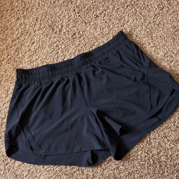 lululemon athletica Pants - Women's Navy Blue Lululemon Lined Shorts
